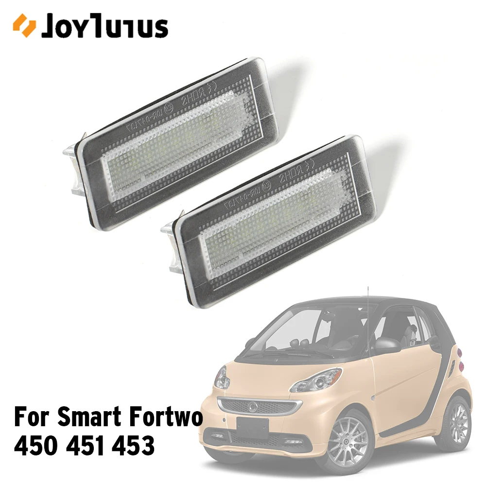 Светодиодный светильник для номерного знака Benz Smart Fortwo 450 451 453 2014 2018 2 шт.|Номерной