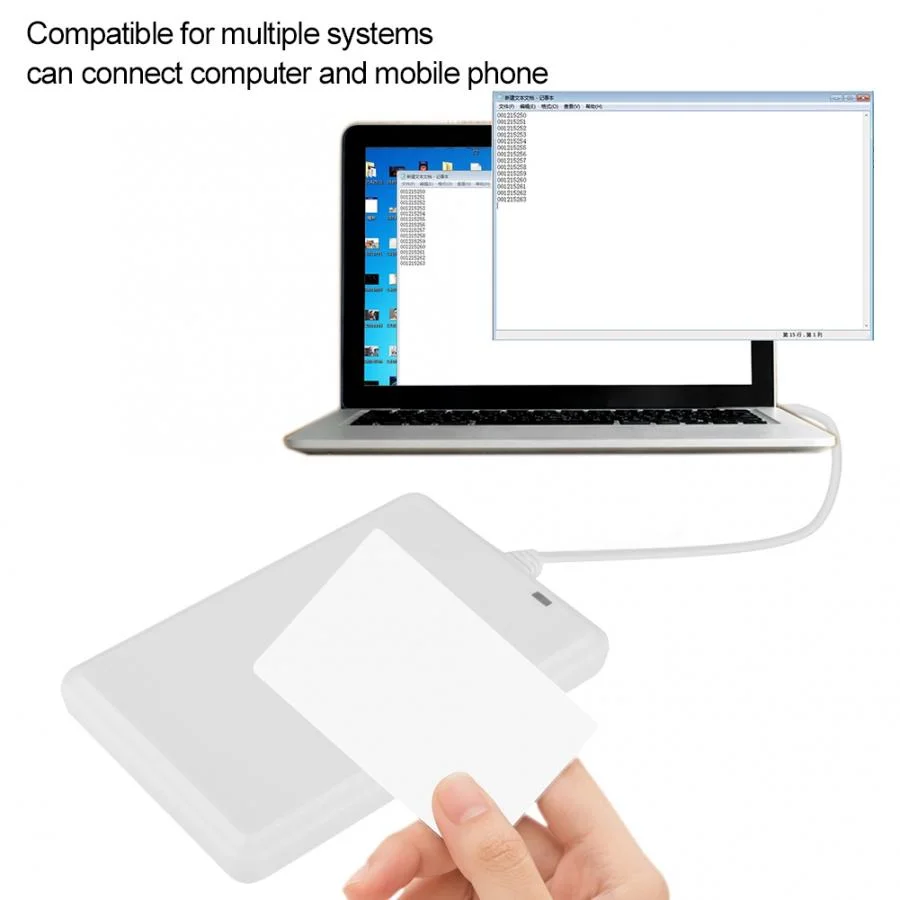 IC/ID-карта Бесконтактный USB-накопитель дверь NFC доступ к смарт-карте считыватель