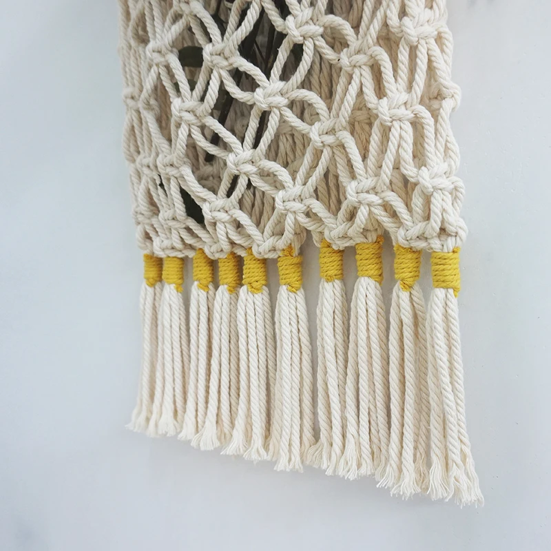 Ручной Тканый гобелен из макраме настенный бохо шик богемная комната