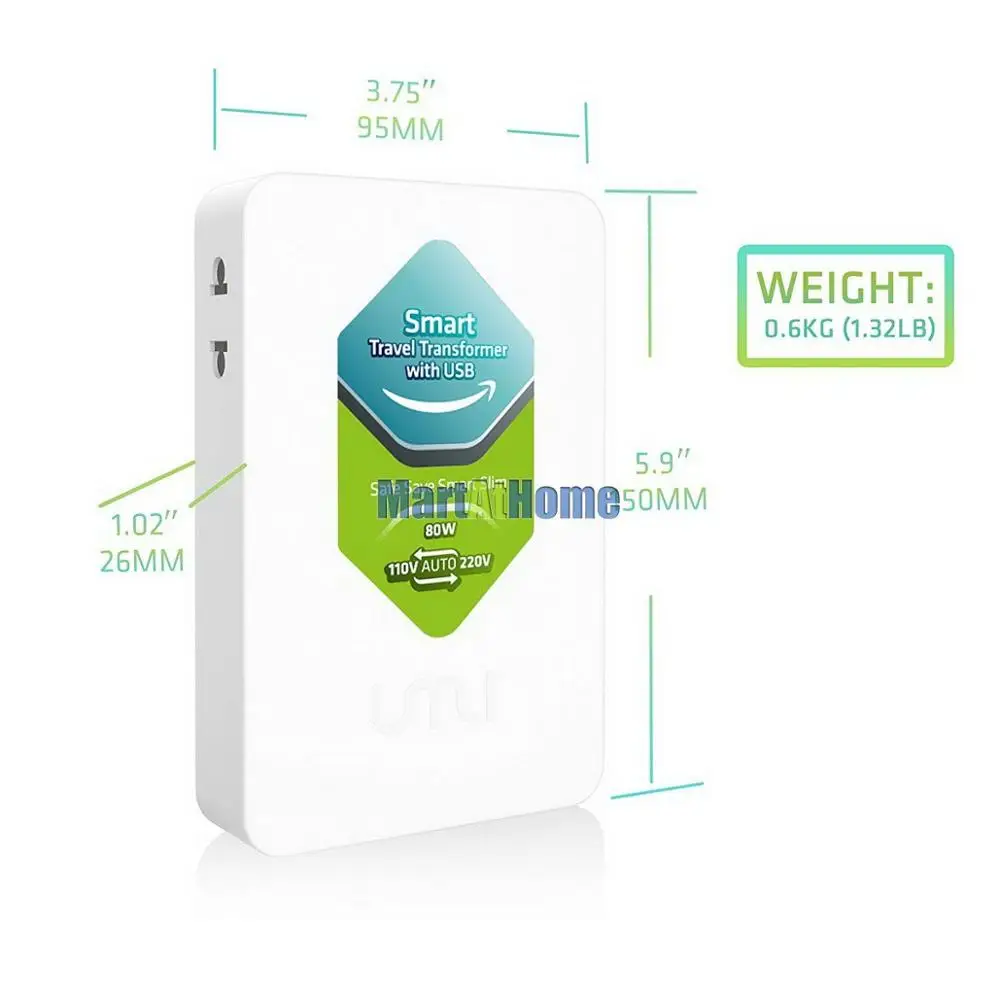 Повышающий и понижающий преобразователь напряжения 80 Вт тонкий светильник умный