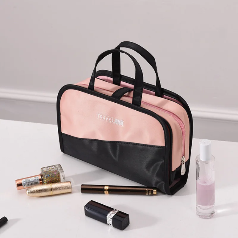 Большой Ёмкость косметичка Водонепроницаемый путешествия девушки макияж помада