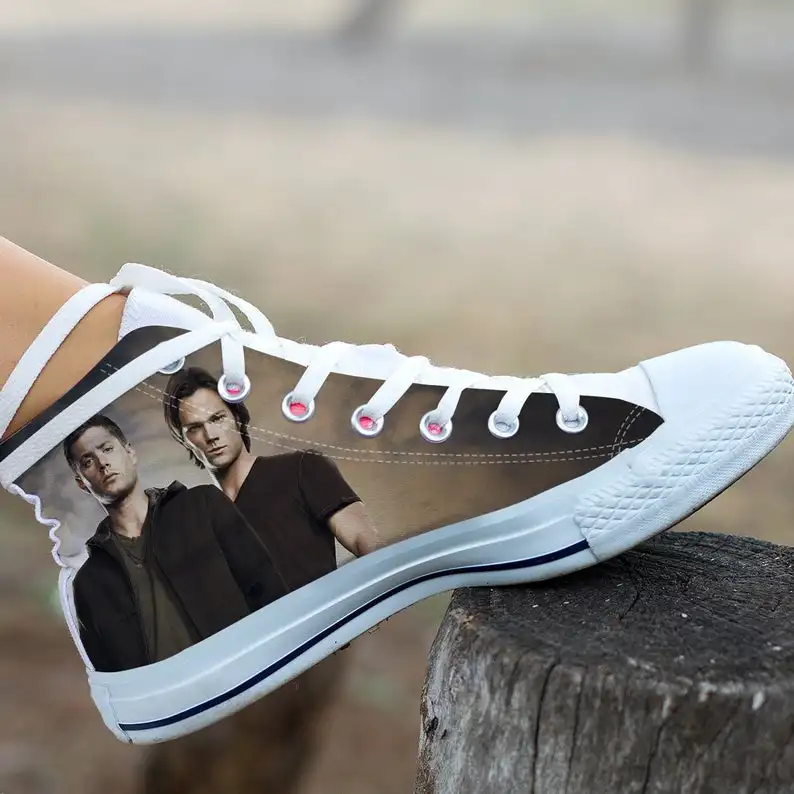 

Supernatural High Top, Mens Womens Designer Leisure Sneakers Men Casual Canvas Shoes