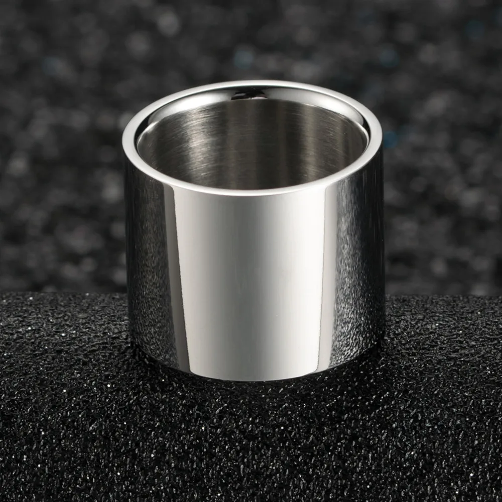 Мужское длинное кольцо из нержавеющей стали 4 цвета | Украшения и аксессуары