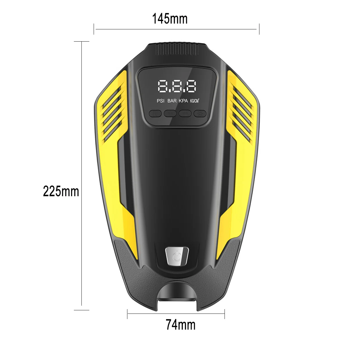 

150PSI 40L/Min Digital Car Tyre Pump Portable 12V Compressor for Car Bicycle Tires Balls Swimming Rings Toys with LED Light LCD