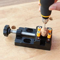 new style 57mm adjustable mini jaw bench clamp drill press vice table vise diy sculpture craft hand tool woodworking