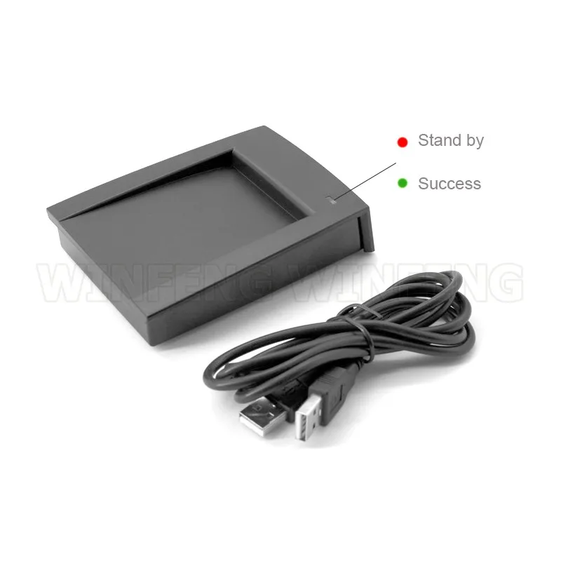 Водонепроницаемый считыватель карт RFID 125 кГц интерфейс USB устройство для чтения