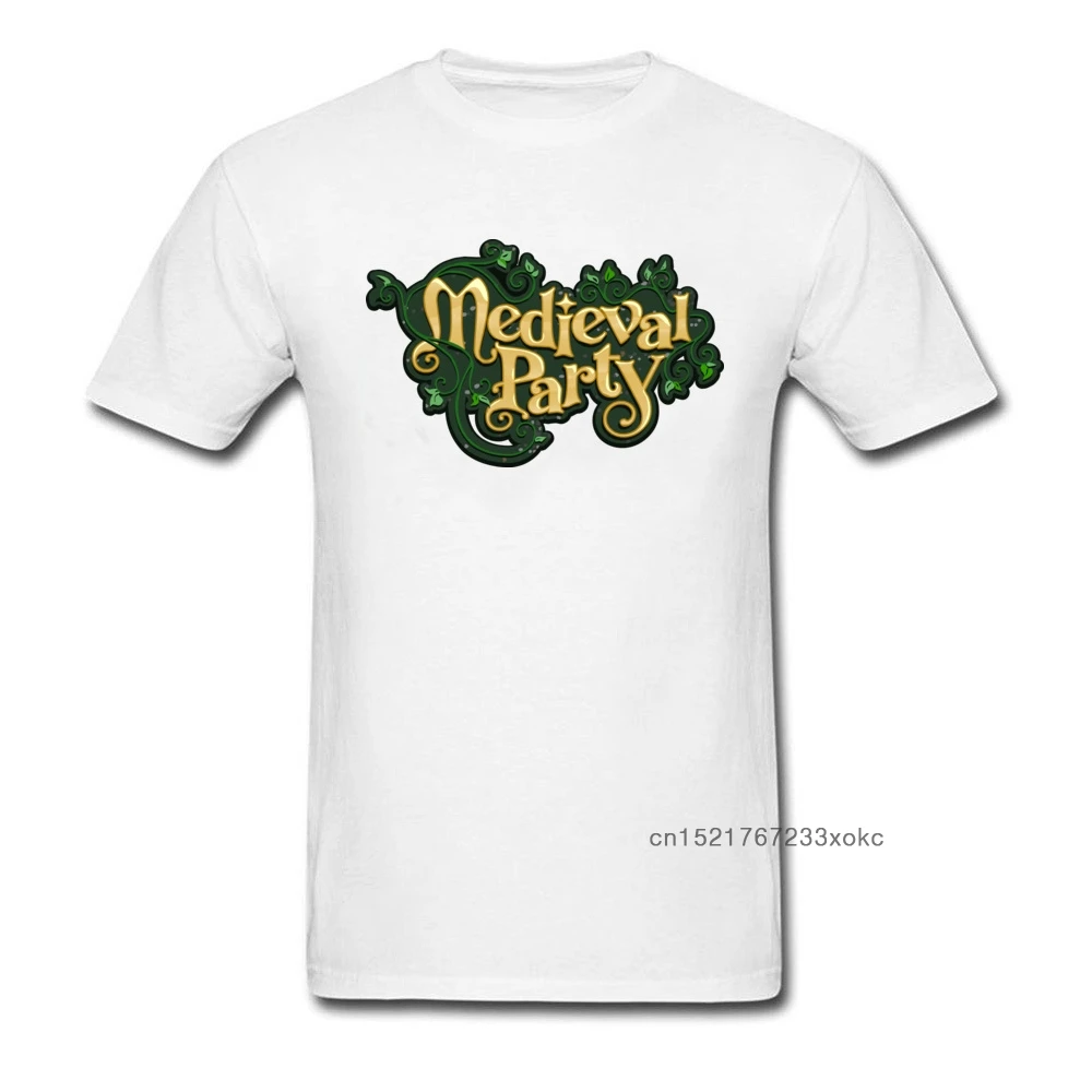 2018 средневековые вечерние мужские белые футболки с коротким рукавом и буквенным
