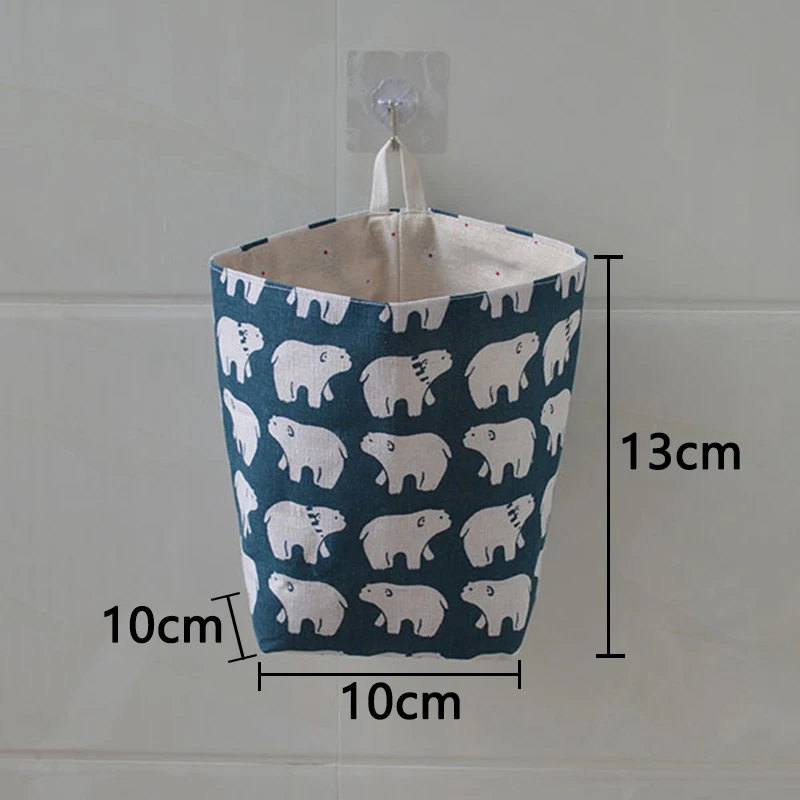 

Wall Hanging Organizer for Home Small Pocket Desktop Box Storage Bags Pockets for Bathroom Home Door Pendant Decor Supplies