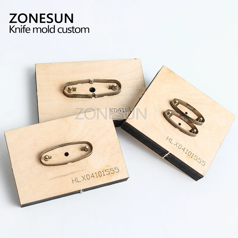 ZONESUN индивидуальные формы кожи лазерной штамповки стальное лезвие ПВХ/EVA Лист