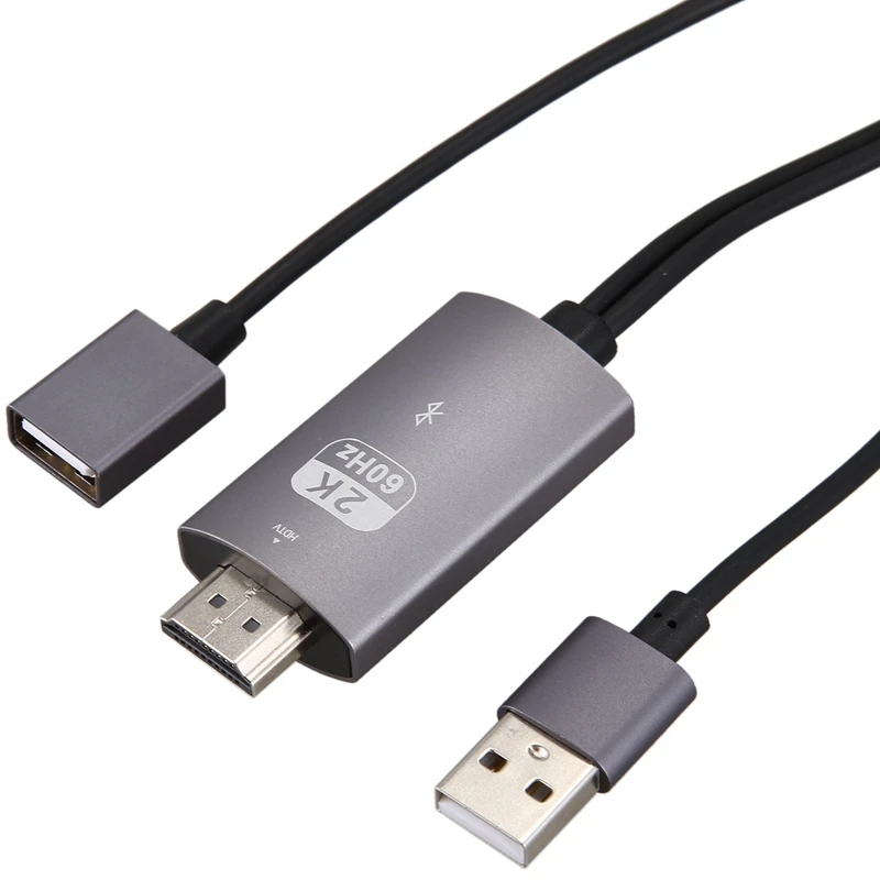 Кабель HDMI Lighting to AVHDMI / HD TV Adapter Full 1080P USB для Android IOS Phone|Кабели VGA| |