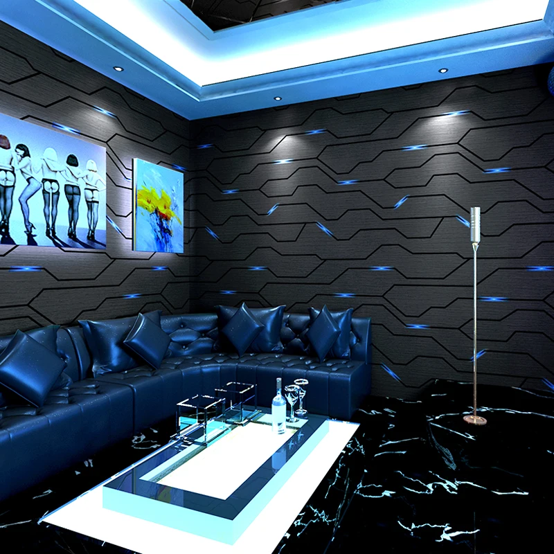 Beibehang обои 3D Простые современные полосатые для спальни гостиной технологические