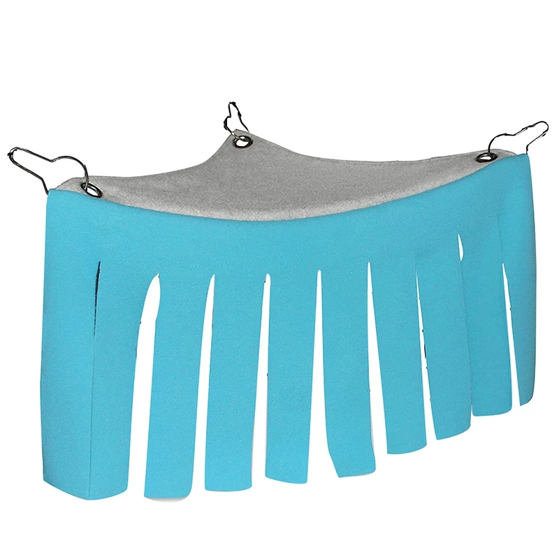 

Four-Cornered Fleece Forest Shelter for Hogs, Hedgehogs, Dwarf Rabbits and Other Small Pets-Accessories and Toys