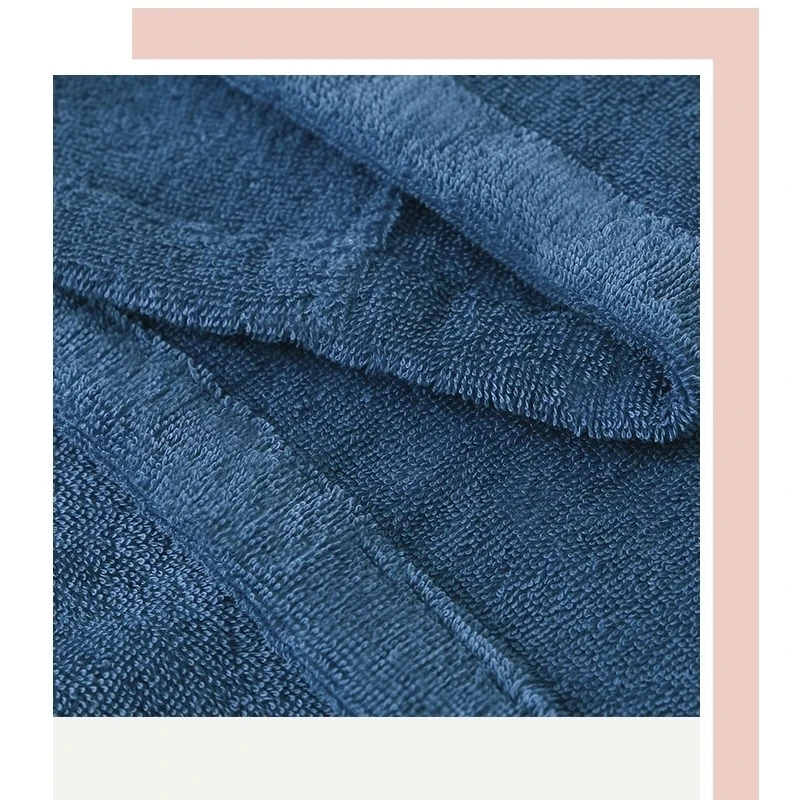 Kimono Bathrobe Terry Cotton Toweling Dessing Gown SPA HOTEL Bath Robe Home Wear Sleeping Robes for Men Cotton Toweling Bathrobe