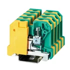 Первый-терминальный блок SEK-16 Din Rail сделано проходные Универсальный Панель крепление Сак 16 мм Винт подключить провод Weidmuller 5 шт.