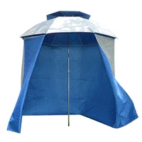 4 8m rainproof wall cloth waterproof fishing umbrella folding shade cloth beach sun protect apron with carabiners