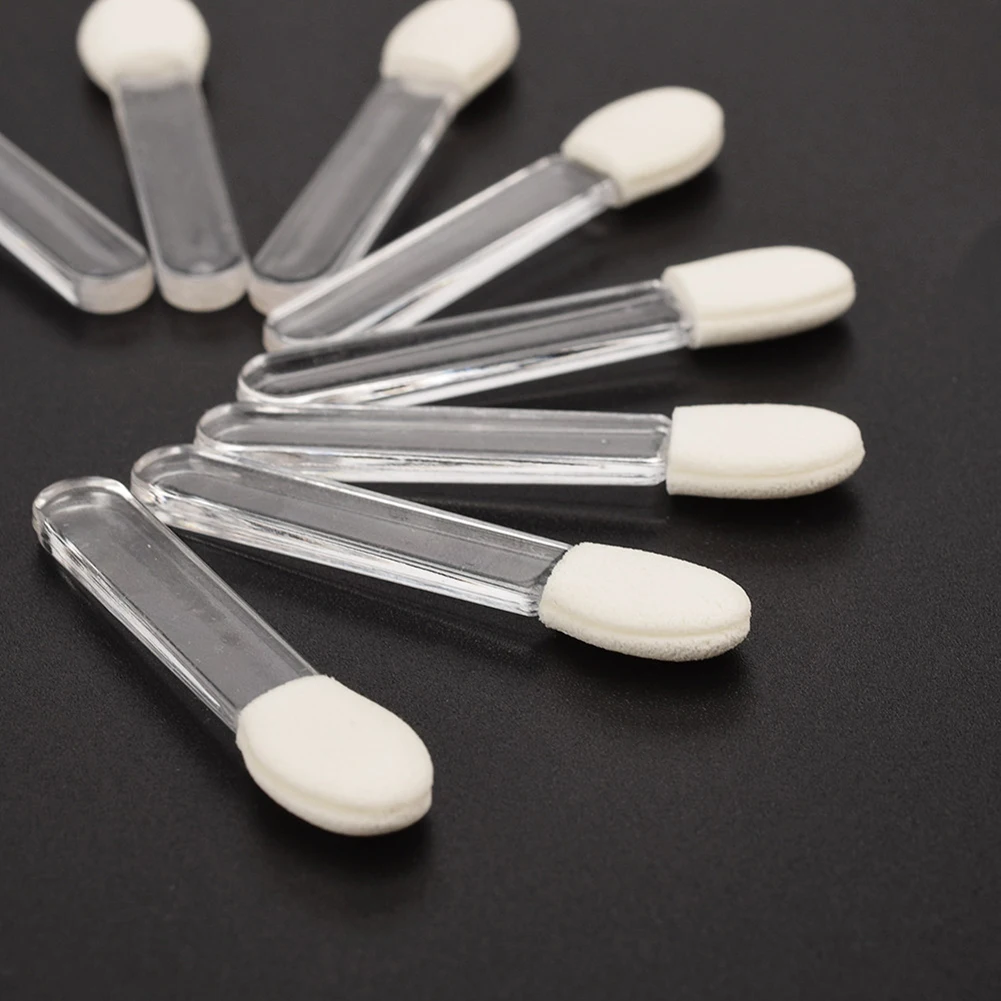 10 шт одноразовые прозрачные губки тени для век кисти Красота Макияж аппликатор |