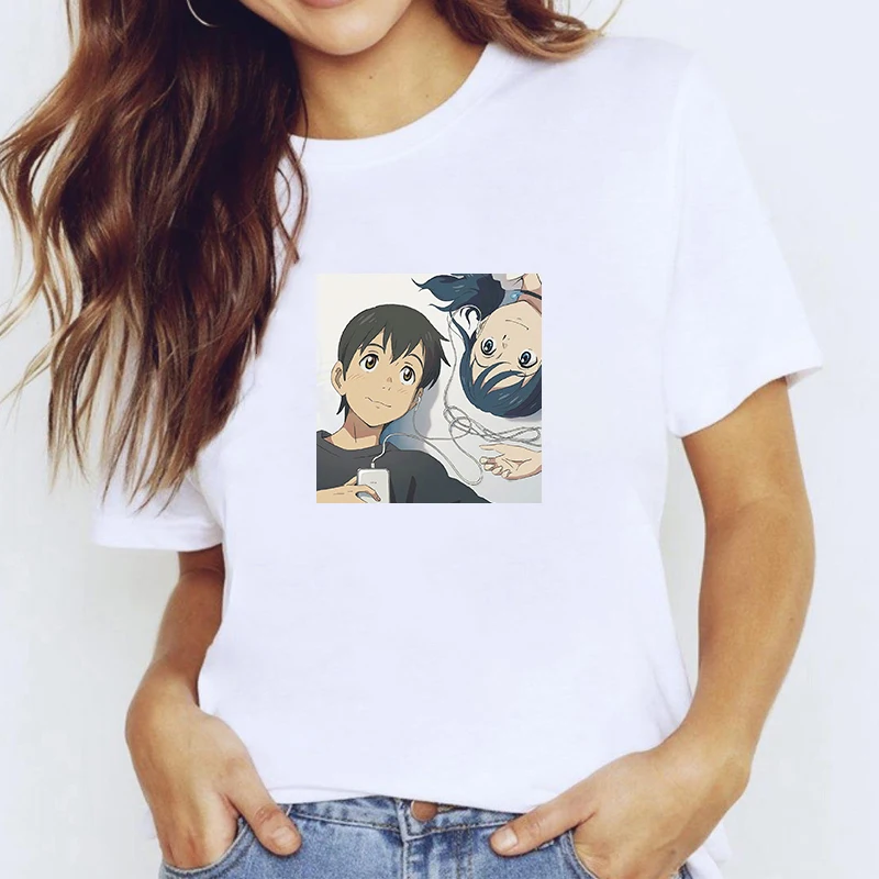

Son of the Weather T-shirts Women's Summer Woman Clothes Short Sleeve With Sleeves Anime Tshirt Women-clothing Kawai Tops Cute