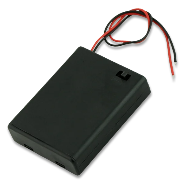 Новинка пластиковая коробка для хранения батарей AAA 4x 3x 2x чехол с крышкой