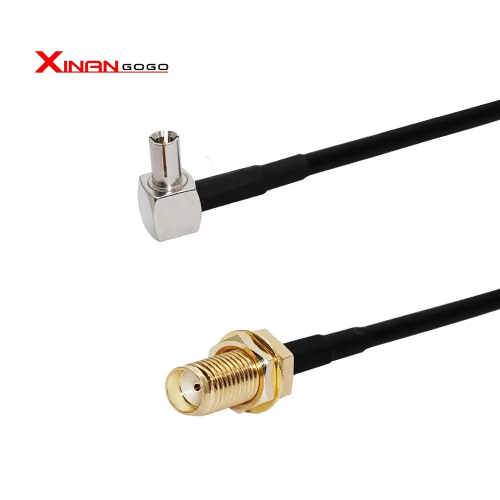 50PCS SMA female to TS9 right angle for ZTE 3G modem by EMS or DHL pigtail cable | Обустройство дома