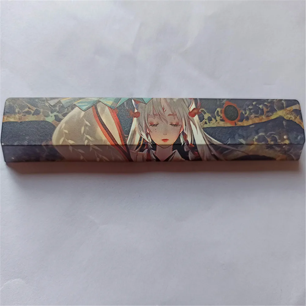 Запасная пятисторонняя клавиатура PBT с красителем пустая пробельная клавишная