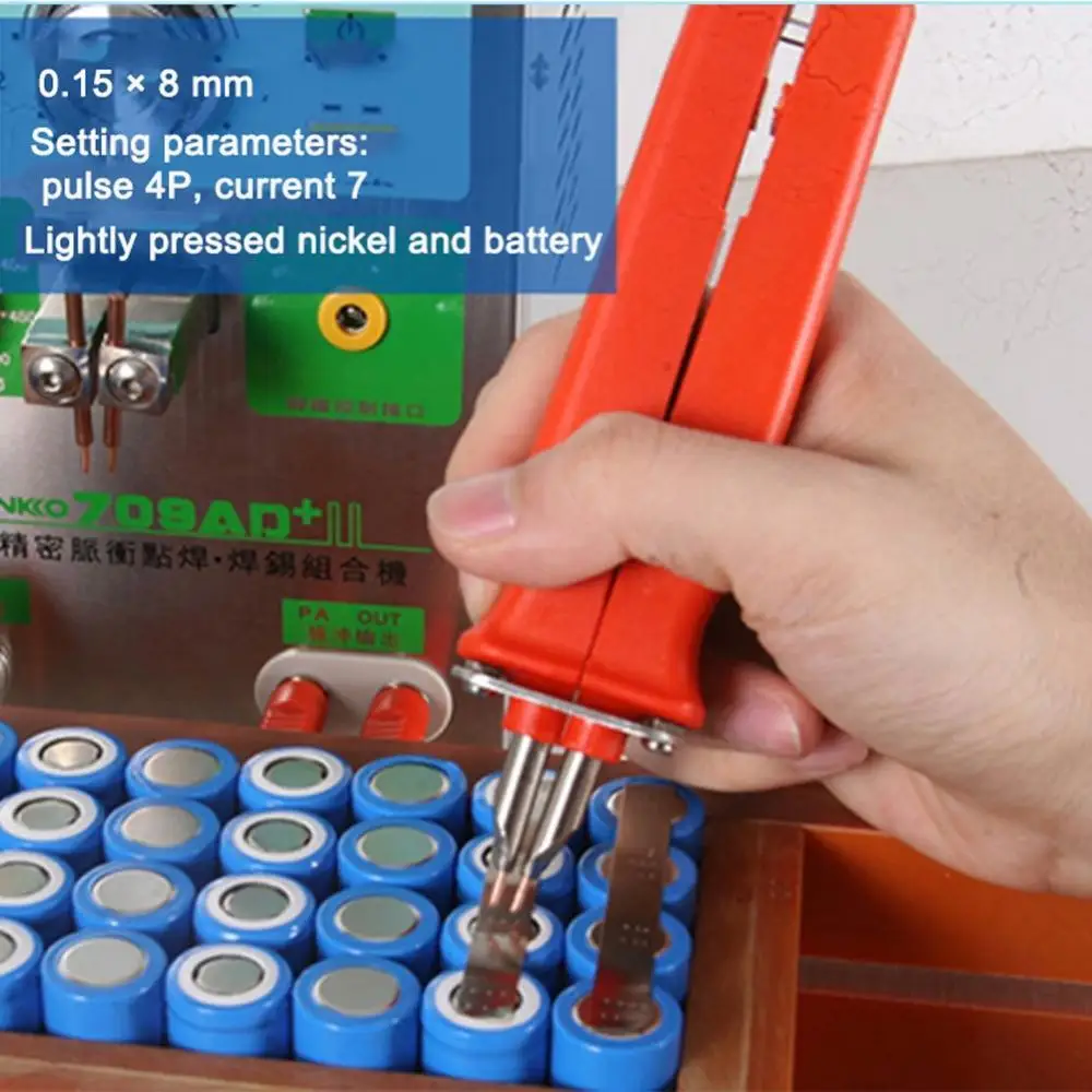 

U/O Connector High Power Point Soldering Spot Welding Pen adopts multi-hole heat dissipation Tool for Battery Pack
