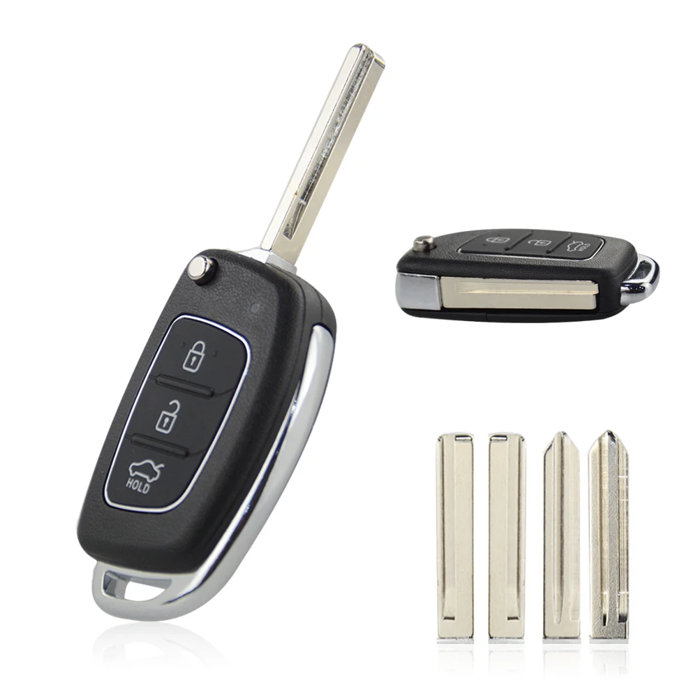Hot For Mistra Hyundai HB20 SANTA FE IX35 IX45 New Verna 3/4 Buttons Car Key Shell Fob HY20 Remote Case With Button Pad | Автомобили и