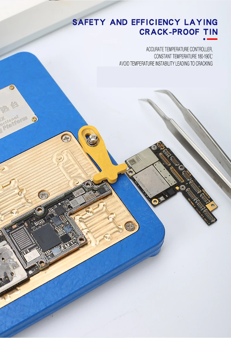 Новый 6in1 удалить сварочная платформа паяльной станции снос паяльная станция в