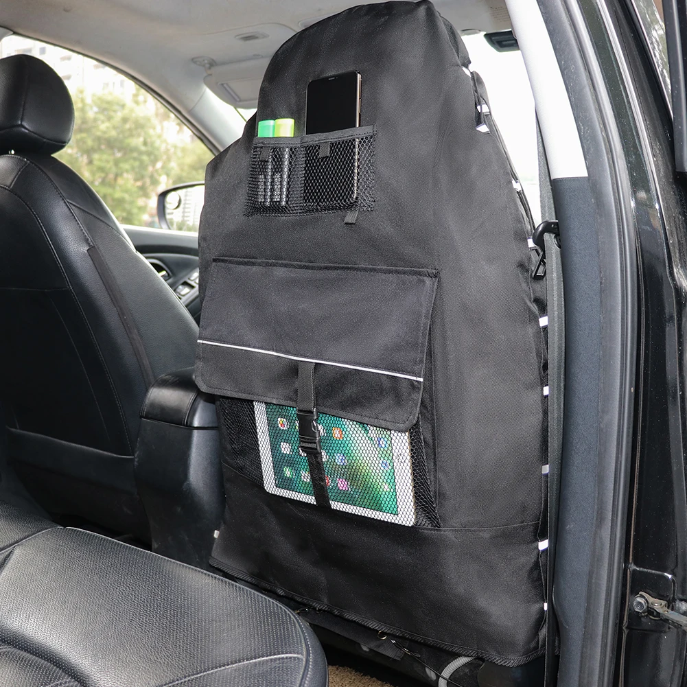 Водонепроницаемый чехол JINGJINGOLD для сиденья с несколькими карманами серый