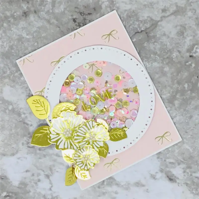 KSCRAFT Flower Metal Cutting Dies Stencils for DIY Scrapbooking/photo album Decorative Embossing Cards | Дом и сад