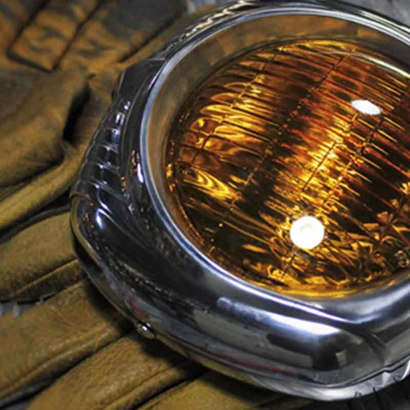 

Motorcycle Sealed Beam Electroline Vintage Headlight for Dyna Sportster Custom Bobber Chopper Retro Headlight