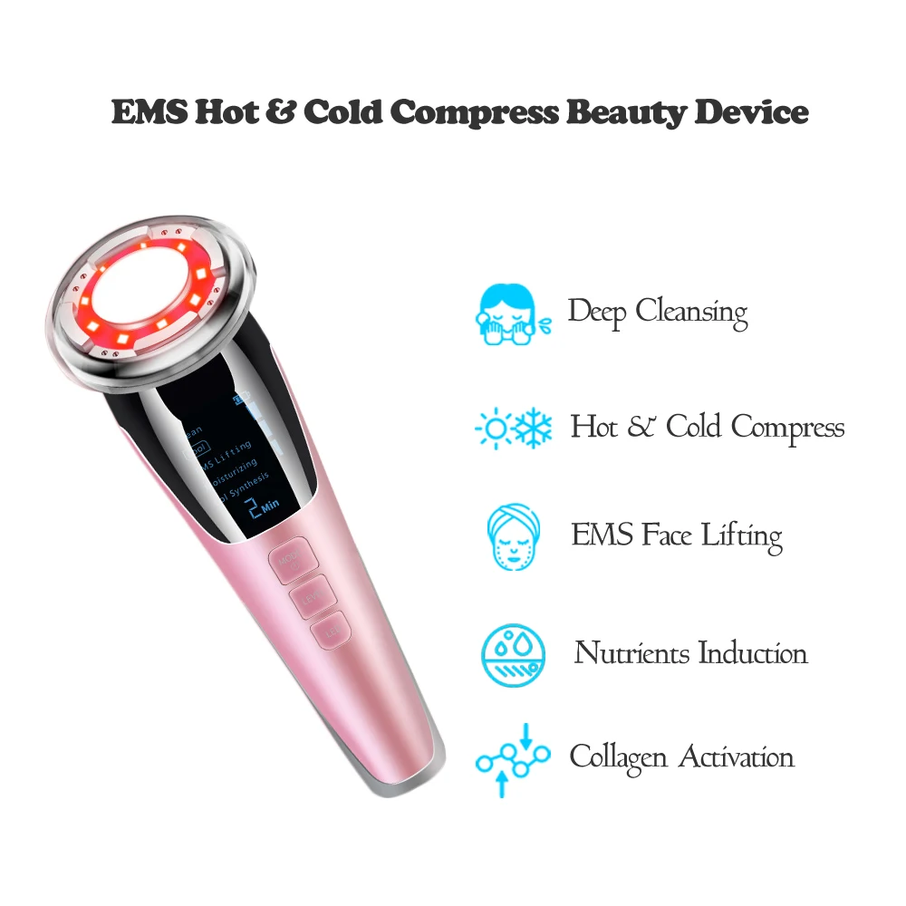 Ems Приспособления для красоты светодиодный фотон световой терапии средство