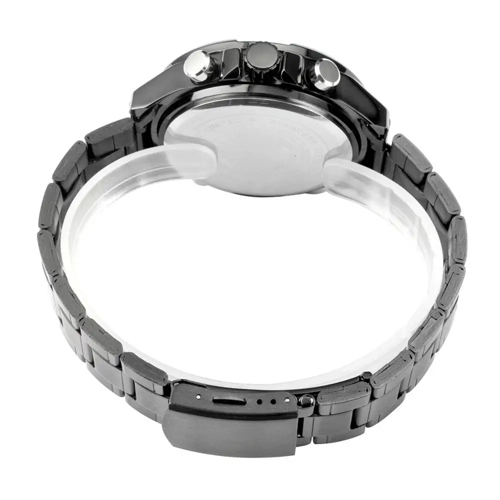 Часы наручные Мужские Аналоговые брендовые роскошные Цифровые светящиеся