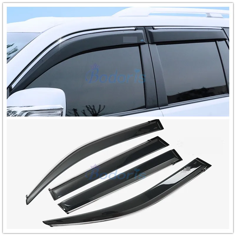 Для Toyota Land Cruiser Prado FJ150 2010-2019 внешний козырек от солнца защита дождя дефлектор