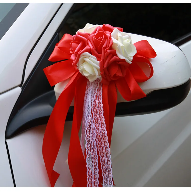 Автомобильная дверная ручка цветок товары для свадьбы вечеринки фестиваля 1 шт.