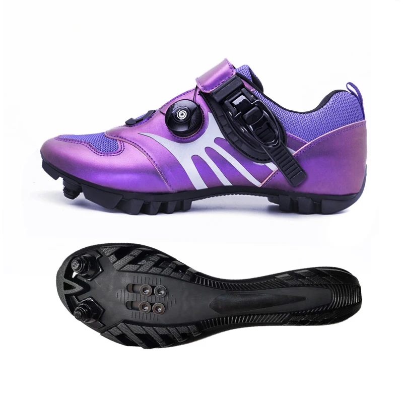 

2021 new men's professional mountain biking shoes non-slip deodorant self-locking shoes racing sports shoes couple shoes