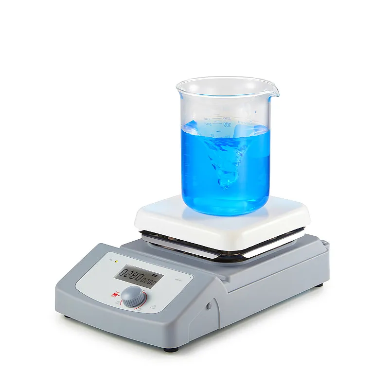 ЖК дисплей цифровая магнитная мешалка с плита керамическим покрытием 140*140 мм