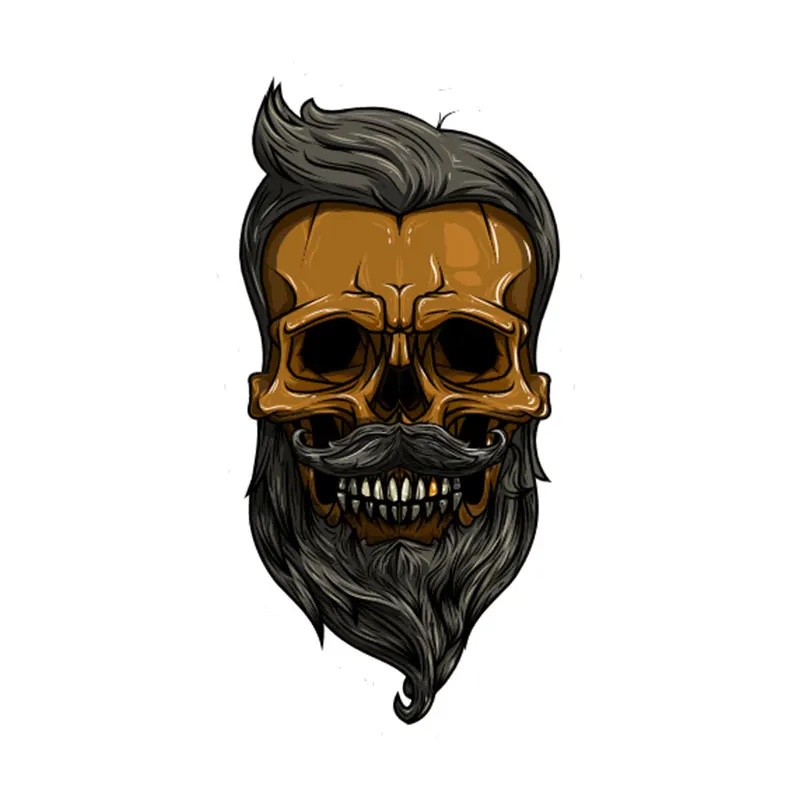 

15cm Funny Skull PVC Car Sticker Funny Window Decals Creative Stylish