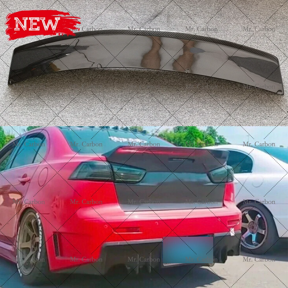 ФАП спойлер для багажника MITSUBISHI LANCER EVO 10 RB STYLE ROCKET из углеродного волокна отделка