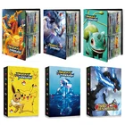 Альбом для карт с покемоном, коллекционный альбом для аниме игр, держатель для карт большой вместимости, любимый альбом для карт, подарок для детей с покемоном из аниме, 240 шт.