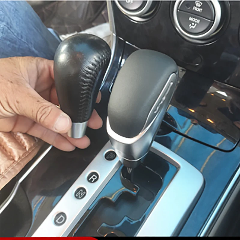 Автоматическая ручка переключения передач АКПП КПП для Mazda 3 5 6 8 MX CX 7 CX-9 из натуральной кожи