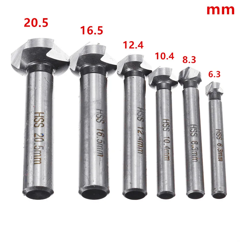 Рисунок 2 - фрезы из быстрорежущей стали с 3 канавками