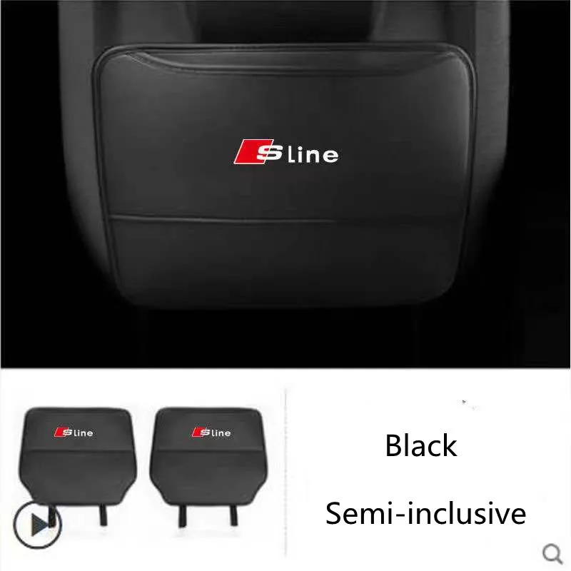 

2PCS For Audi Q5/A4/A3/A6/Q3/A5 Seat Pad Rear Cover Protector Anti Kick Mat Car Anti-Dirty Pad Protect Cushion