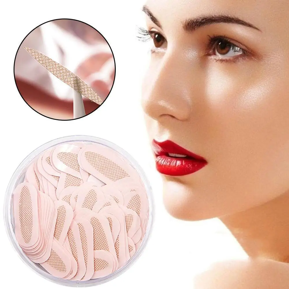 

2021 150Pcs Professional Makeup Double Eyelid Sticker Eye Makeup Tape Sticker Eyeliner Medical Sticker Basic Beauty Tools
