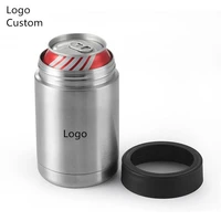 12 oz stainless steel beer bottle cold keeper canbottle holder double wall vacuum insulated beer bottle cooler bar accessories
