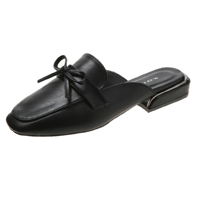 Sandalias De Piel con lazo Para Mujer, zapatos De cuero, Para oficina,...