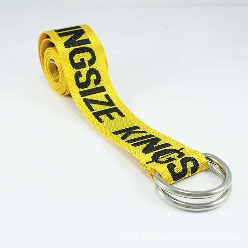 130 см Новая мода харадзюку Женский взрослый тканевый нейлоновый ремень с