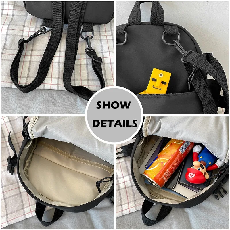 Маленький женский рюкзак школьная сумка для девочек водонепроницаемая