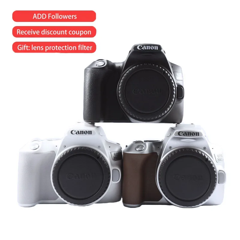 

Canon EOS 200D 2-е поколение начать работу 4K видео путешествия HD SLR камера