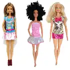 Комплект одежды для куклы Барби, модная одежда с платьем, 30 см, аксессуары для кукол, наряд для игрового домика, игрушки в подарок, на лето