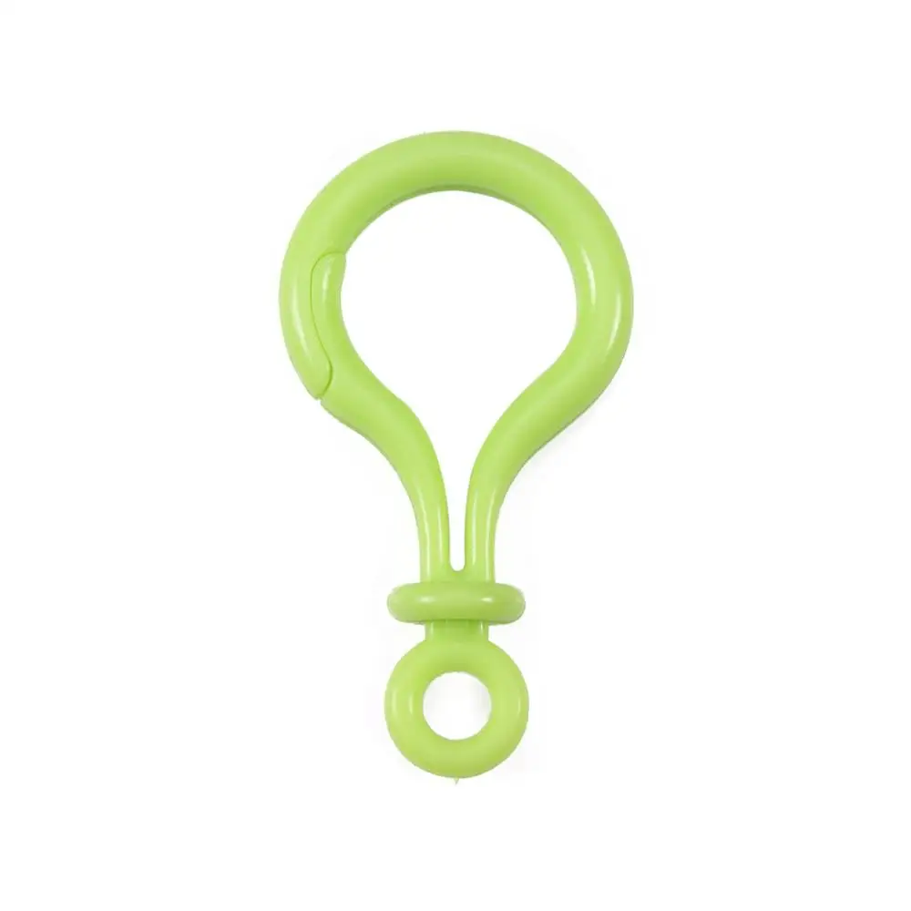 light green DC 5 шт./лот, 30 мм, аксессуары для ювелирных изделий, застежка-карабин, крючок, брелок для ключей, бижутерия для Diy, аксессуары для изготовления ювелирных изделий - Цвет: light green
